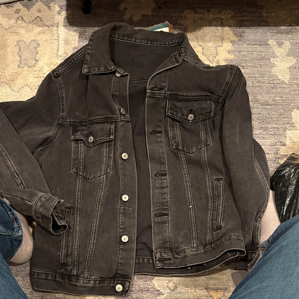 Brandy Melville Black Jean Jacket